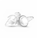 Bouchons d’oreilles haute fidélité HUAK avec atténuation du bruit réduite Réduction du bruit Sommeil Voyage Festivals Port confortable Réutilisable 2