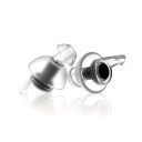 Bouchons d’oreilles haute fidélité HUAK avec atténuation du bruit réduite Réduction du bruit Sommeil Voyage Festivals Port confortable Réutilisable 1