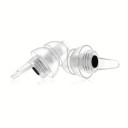 Bouchons d’oreilles haute fidélité HUAK pour concerts et festivals. Réduction du bruit. Protection auditive musicale. Réutilisables. Pour musiciens et motards. 1