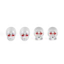 Bouchons de valve tête de mort 4 pcs 6