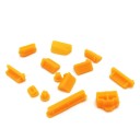 Bouchons en silicone pour connecteurs de portable 13 pcs 5