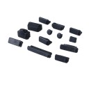Bouchons en silicone pour connecteurs de portable 13 pièces K2711 1