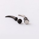 Boucle d'oreille pour homme - Défense d'éléphant J1437 1