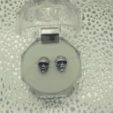 Boucle d'oreille pour homme SKULL 4