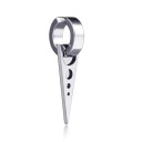 Boucle d'oreille ronde avec pendentif G2498 3