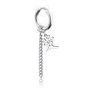Boucle d'oreille ronde avec pendentif G2524 2
