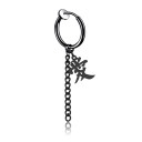 Boucle d'oreille ronde avec pendentif G2524 3