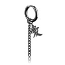 Boucle d'oreille ronde avec pendentif G2524 4