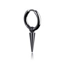 Boucle d'oreille ronde avec pendentif G2552 5