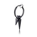 Boucle d'oreille ronde avec pendentif G2552 9