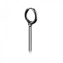 Boucle d'oreille ronde avec pendentif G487 11