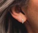 Boucles d'oreilles à clip pour femmes avec zircon 1