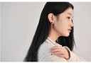 Boucles d'oreilles à clou en forme de cœur pour femmes R93 2