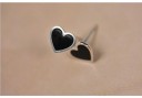 Boucles d'oreilles à clou en forme de cœur pour femmes R93 6