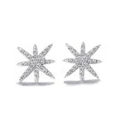 Boucles d'oreilles à clou étoile pour femmes 1