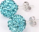 Boucles d'oreilles à clou pour femmes 20 paires A2684 7