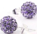 Boucles d'oreilles à clou pour femmes 20 paires A2684 10