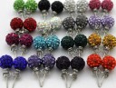 Boucles d'oreilles à clou pour femmes 20 paires A2684 1