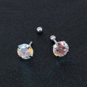 Boucles d'oreilles à clou pour femmes 4 paires 2