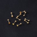 Boucles d'oreilles à clou pour femmes 5 paires A3151 4
