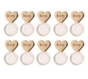 Boucles d'oreilles à clou pour femmes 5 paires 10