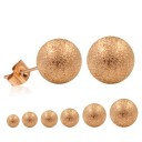 Boucles d'oreilles à clou pour femmes 6 paires G873 5