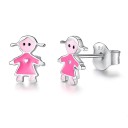 Boucles d'oreilles à clou pour femmes A1683 7