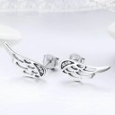 Boucles d'oreilles à clou pour femmes ailes 4