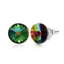 Boucles d'oreilles à clou pour femmes avec cristal G813 14