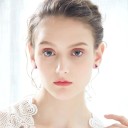 Boucles d'oreilles à clou pour femmes avec cristal G813 5