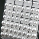Boucles d'oreilles à clou pour femmes avec perle 36 paires 4