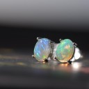 Boucles d'oreilles à clou pour femmes avec pierre 5