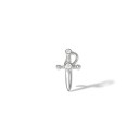 Boucles d'oreilles à clou pour femmes avec zircon 39
