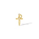 Boucles d'oreilles à clou pour femmes avec zircon 40