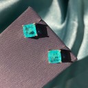 Boucles d'oreilles à clou pour femmes avec zircon G965 6