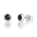 Boucles d'oreilles à clou pour femmes avec zircon H862 10
