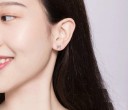 Boucles d'oreilles à clou pour femmes chien et os 2