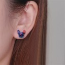 Boucles d'oreilles à clou pour femmes chien 2