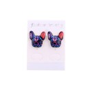 Boucles d'oreilles à clou pour femmes chien 3