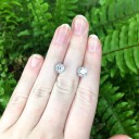 Boucles d'oreilles à clou pour femmes couronne 4