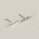 Boucles d'oreilles à clou pour femmes éclairs 1