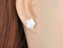 Boucles d'oreilles à clou pour femmes fleurs H762 2