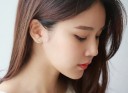 Boucles d'oreilles à clou pour femmes flocons de neige 2