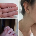 Boucles d'oreilles à clou pour femmes G1130 3