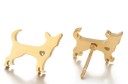 Boucles d'oreilles à clou pour femmes G116 3