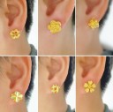 Boucles d'oreilles à clou pour femmes G1456 2