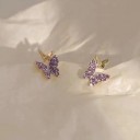 Boucles d'oreilles à clou pour femmes G172 6