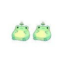 Boucles d'oreilles à clou pour femmes grenouilles 5