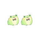 Boucles d'oreilles à clou pour femmes grenouilles 7