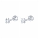 Boucles d'oreilles à clou pour femmes H702 1